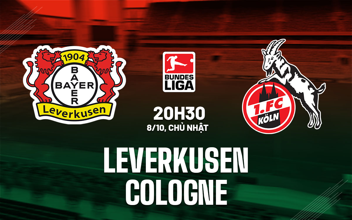 Lịch sử Leverkusen đấu với Köln gần đây