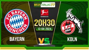 Soi kèo Bayern Munich vs Cologne, 20h30 ngày 13/04/2024