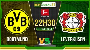 Soi kèo Dortmund vs Leverkusen, 22h30 ngày 21/04/2024