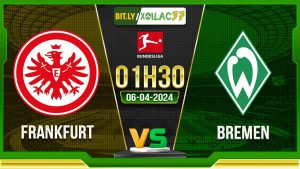 Soi kèo Frankfurt vs Bremen, 1h30 ngày 6/4/2024