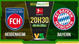 Soi kèo Heidenheim vs Bayern, 20h30 ngày 6/4/2024