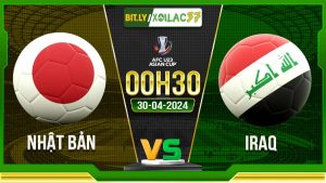 Soi kèo Nhật Bản vs Iraq, 00h30 ngày 30/04/2024